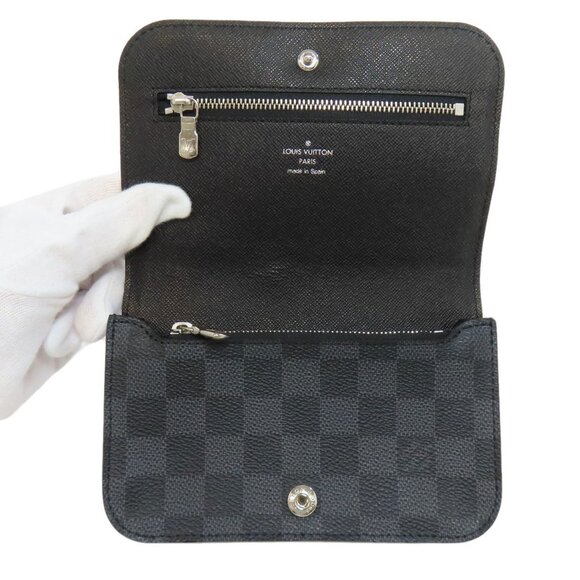 LOUIS VUITTON Black Damier Hobo Bag - Picture 5 of 11